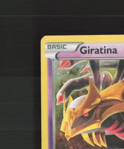 Giratina XY184 XY Black Star Promo Cosmos Holo Pokemon Card DMG - Image 3