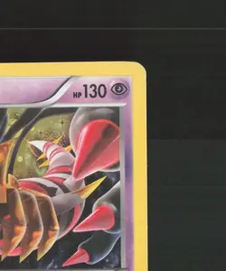 Giratina XY184 XY Black Star Promo Cosmos Holo Pokemon Card DMG - Image 4