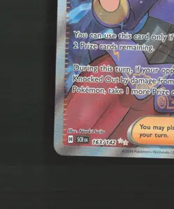 Briar 163/142 Stellar Crown Full Art Ultra Rare Holo Pokemon Card NM - Image 5