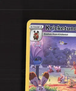 Kricketune GG02/GG70 Crown Zenith Full Art Ultra Rare Holo Pokemon Card NM - Image 3