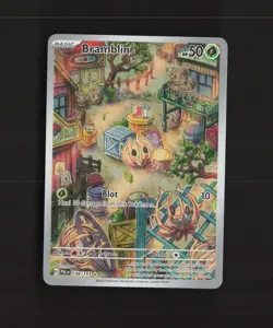 Bramblin 198/193 Paldea Evolved Full Art Ultra Rare Holo Pokemon Card LP+ - Image 1