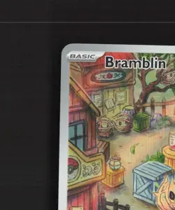 Bramblin 198/193 Paldea Evolved Full Art Ultra Rare Holo Pokemon Card LP+ - Image 3
