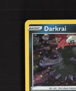 Darkrai 105/189 Darkness Ablaze Cosmos Holo Rare Pokemon Card LP - Image 3