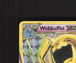 Wobbuffet BREAK XY155 XY Full Art Black Star Promo Holo Pokemon Card MP - Image 3