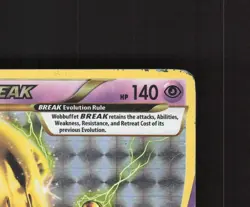 Wobbuffet BREAK XY155 XY Full Art Black Star Promo Holo Pokemon Card MP - Image 4
