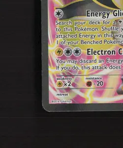 Emolga EX 143/146 XY Full Art Ultra Rare Holo Pokemon Card MP - Image 5
