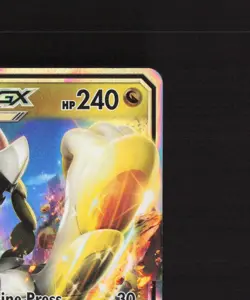 Kommo-o GX 100/145 Guardians Rising Ultra Rare Holo Pokemon Card LP - Image 4