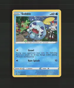 Sobble SWSH073 Sword & Shield Black Star Promo Holo Pokemon Card LP+ - Image 1