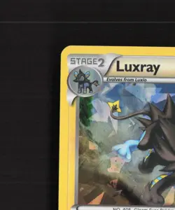 Luxray 46/122 Breakpoint Cracked Ice Holo Pokemon Card LP+ - Image 3