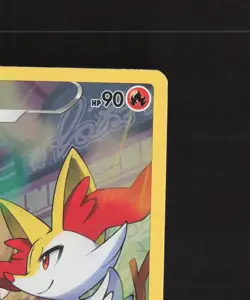 Braixen TG01/TG30 Silver Tempest Full Art Ultra Rare Holo Pokemon Card NM - Image 4