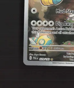 Dudunsparce 229/193 Paldea Evolved Full Art Ultra Rare Holo Pokemon Card NM - Image 5