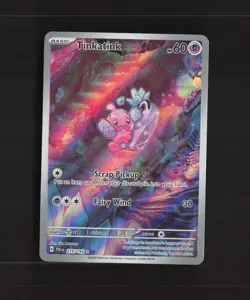 Tinkatink 216/193 Paldea Evolved Full Art Ultra Rare Holo Pokemon Card NM - Image 1