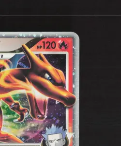 Charizard G LV.X DP45 Diamond & Pearl Black Star Promo Holo Pokemon Card DMG - Image 4