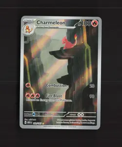 Charmeleon 169/165 Scarlet & Violet 151 Full Art Ultra Rare Holo Pokemon Card NM - Image 1