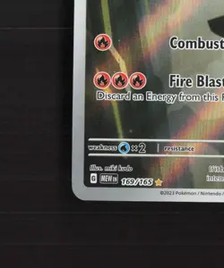 Charmeleon 169/165 Scarlet & Violet 151 Full Art Ultra Rare Holo Pokemon Card NM - Image 5