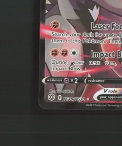 Single Strike Urshifu V TG18/TG30 Brilliant Stars FA Ultra Rare Pokemon Card NM - Image 5