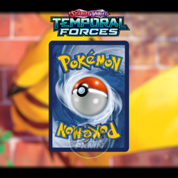 Pikachu 051/162 Temporal Forces Common Pokemon Card NM - Image 2