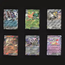 Pokemon ex ULTRA RARE Holos Scarlet & Violet Collection Bundle Set 6 Cards Lot - Image 1