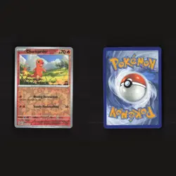 Charmander Reverse HOLO & Regular Collection Bundle Set 6 Pokemon Cards Lot - Image 3