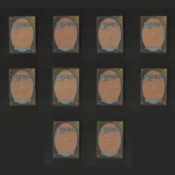 Outlaws of Thunder Junction Basic Lands Bundle Set 10 MTG Magic Cards Lot - Image 2