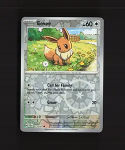 Eevee 113/142 Stellar Crown Reverse Holo Pokemon Card NM - Image 1