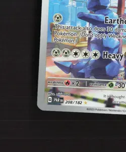 Steelix 208/182 Paradox Rift Full Art Ultra Rare Holo Pokemon Card NM - Image 5