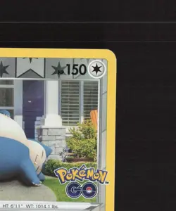 Snorlax 055/078 Pokemon GO Reverse Holo Rare Pokemon Card LP - Image 4