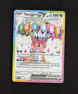Tatsugiri ex 226/191 Surging Sparks Full Art Ultra Rare Holo Pokemon Card NM - Image 1