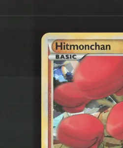 Hitmonchan HGSS24 HeartGold & SoulSilver Black Star Promo Holo Pokemon Card LP - Image 3
