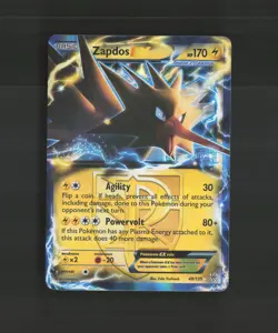 Zapdos EX 48/135 Plasma Storm Ultra Rare Holo Pokemon Card MP - Image 1