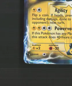 Zapdos EX 48/135 Plasma Storm Ultra Rare Holo Pokemon Card MP - Image 5