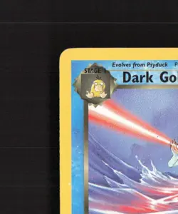 Dark Golduck 37/82 WOTC Team Rocket Uncommon Pokemon Card DMG - Image 3