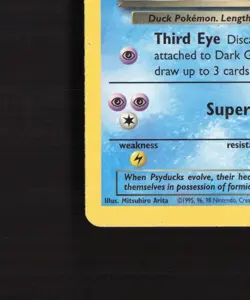 Dark Golduck 37/82 WOTC Team Rocket Uncommon Pokemon Card DMG - Image 5