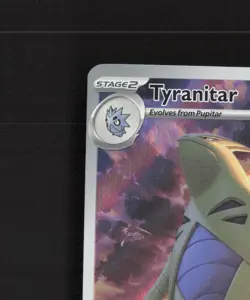 Tyranitar 222/193 Paldea Evolved Full Art Ultra Rare Holo Pokemon Card NM - Image 3