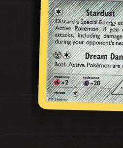 Jirachi XY67 XY Black Star Promo Holo SWIRL Pokemon Card LP - Image 5