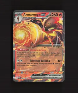Armarouge ex 027/182 Paradox Rift Ultra Rare Holo Pokemon Card LP+ - Image 1