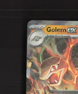 Golem ex 076/165 Scarlet & Violet 151 Ultra Rare Holo Pokemon Card NM - Image 3