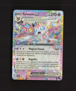 Sylveon ex 086/191 Surging Sparks Ultra Rare Holo Pokemon Card NM - Image 1