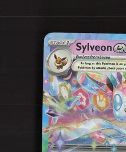 Sylveon ex 086/191 Surging Sparks Ultra Rare Holo Pokemon Card NM - Image 3