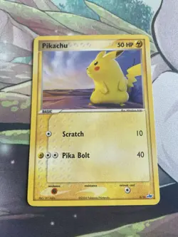 Pikachu 6/10 Latios Trainer Kit Pokemon Card LP - Image 1