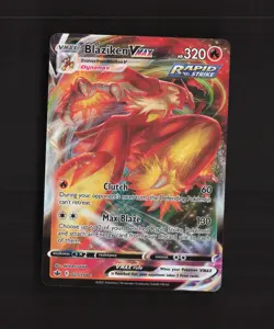 Blaziken VMAX 021/198 Chilling Reign Ultra Rare Holo Pokemon Card NM - Image 1