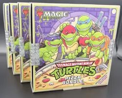 MTG TMNT Pizza Bundle Lot x4 + Collector Booster Box Sealed - Image 2