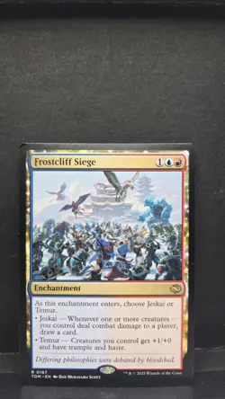 NM Frostcliff Siege - R 187 - MTG - Tarkir: Dragonstorm (TDM) - Image 1