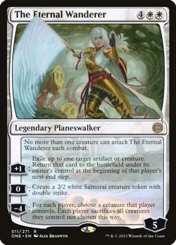 MTG The Eternal Wanderer ** Phyrexia: All Will Be One ** English - Image 1