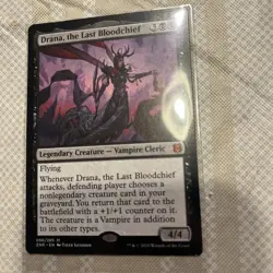 Drana, the Last Bloodchief Zendikar Rising Regular NM - Image 1