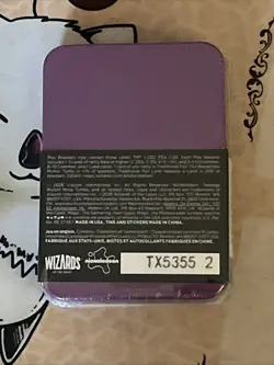 Magic: The Gathering TMNT 3x Play Boosters In Collector Tin + Exclusive Sticker - Image 2
