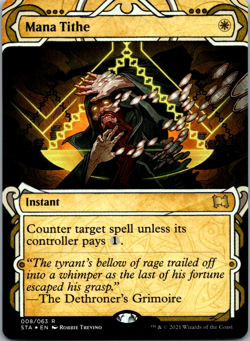 Mana Tithe (Foil Etched) Strixhaven: Mystical Archives NM Foil - Image 1