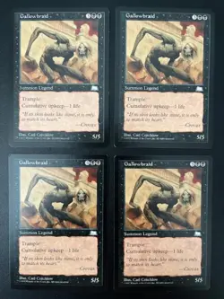MTG- Gallowbraid x4 - Weatherlight - Reserved List - NM - Image 1