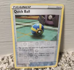 Quick Ball Reverse Holo - 237/264 - Fusion Strike Pokemon 2021 NM - Image 1