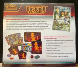 Pokemon TCG Obsidian Flames Elite Trainer Box ETB New Sealed - Image 3